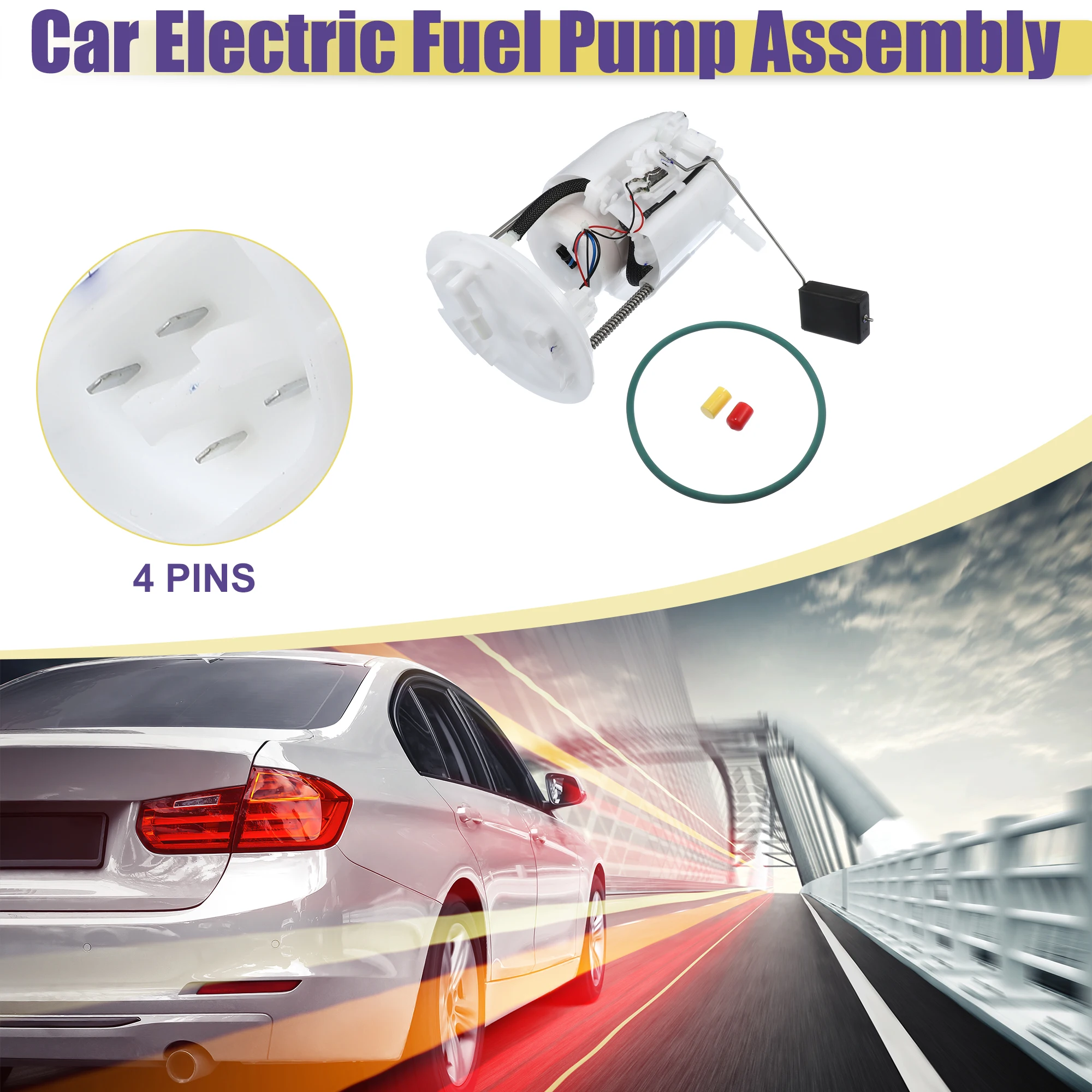 

Модуль электрического топливного насоса X Autohaux в сборе, подходит для Ford Fusion 3.5L 2010-2012, номер AE5Z-9H307D — упаковка из 2 шт.