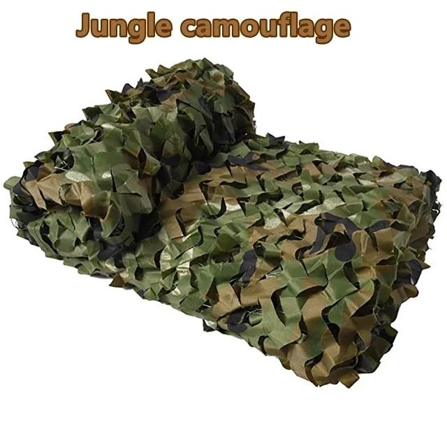 NONE Jagd Tarnnetz Outdoor Sonnenschirm Garten Sonnenschirm Terrasse Auto Tarnnetz Weiß Dschungel Beige WüsteAuto Tarnnetz 3