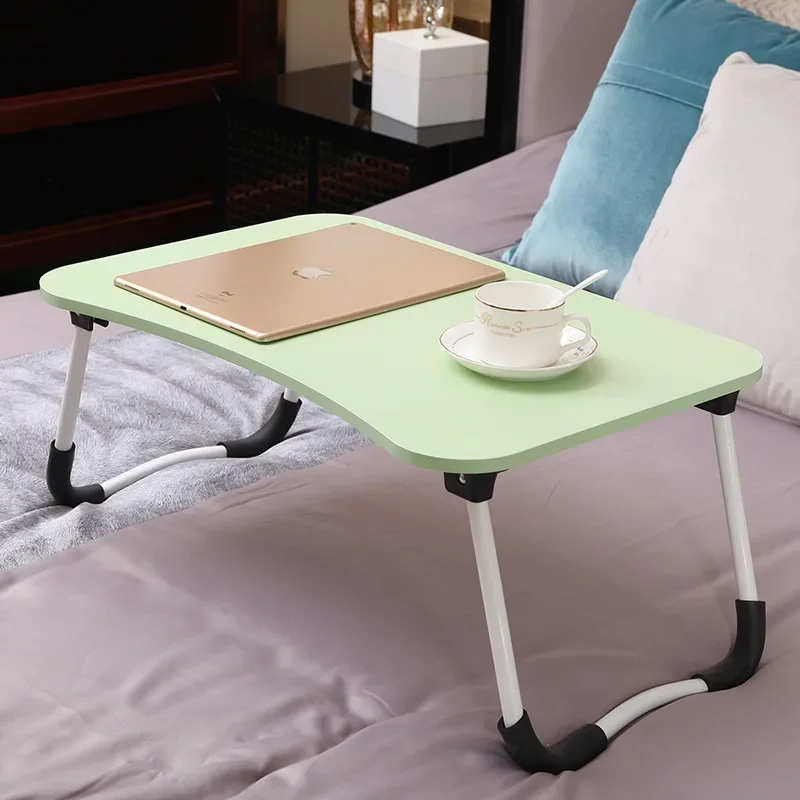 Wooden Foldable Lazy Computer Desk Multifunctional Student Dormitory Bed Study Desk