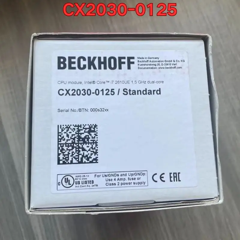 New PLC module CX2030-0125 Latest Pricing for 2026