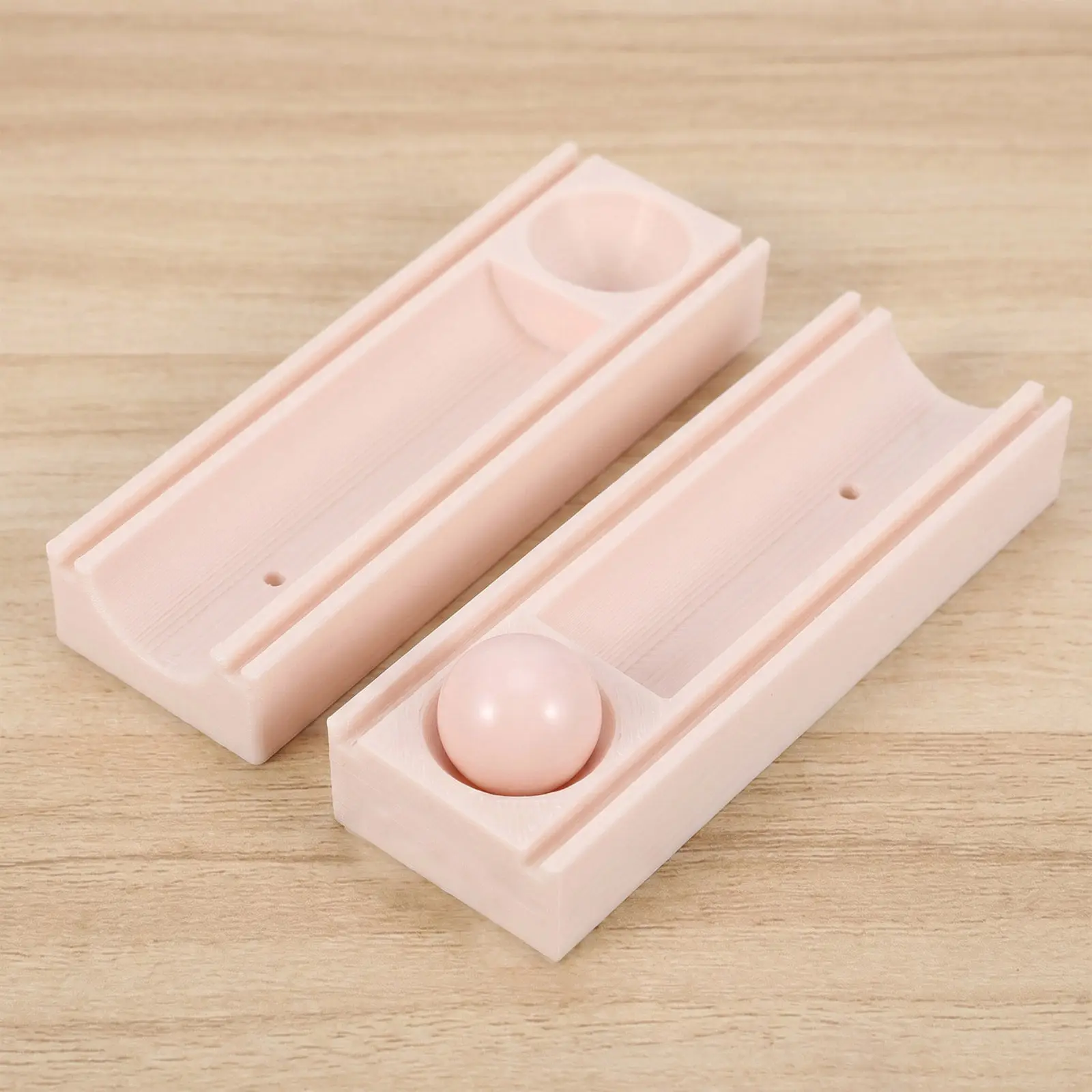 1Set Clay Bead Roller and Hole Maker Dual Function Polymer Clay Shaping Tool 15Mm Round Bead Mold Jewelry Pendant Making Craft