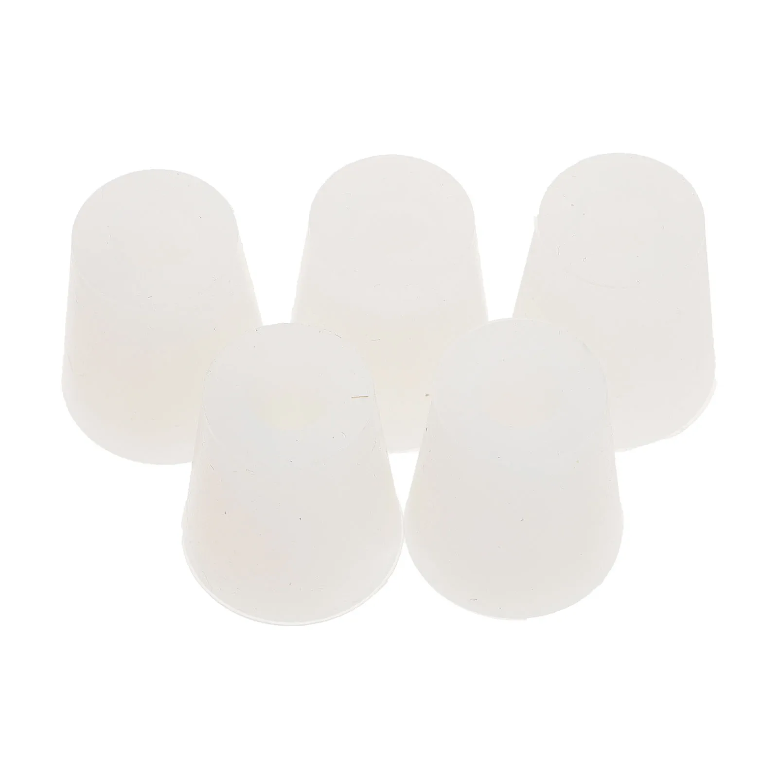 

Food White Stopper Test Tubes Caps Sealing White Silicone Plugs Laboratory Food Grade Silicone Plugs Use Hardware