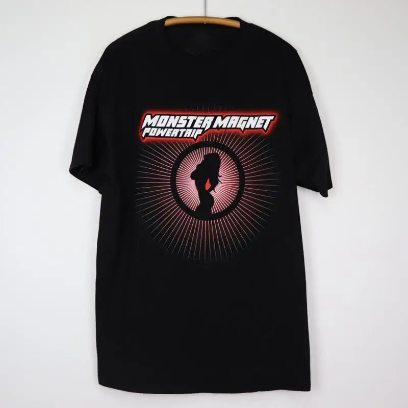 

Monster Magnet Band Powertrip Cotton Black All Size T Shirt MM430