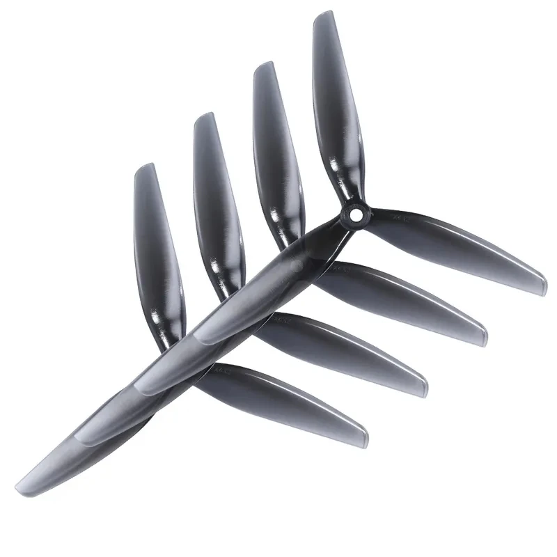 4/10 Pair HQProp 7X4X3 7040 7inch 3 blade/tri-blade Propeller (2CW+2CCW) Poly Carbonate Drone Aircraft Propeller thumbnail 3