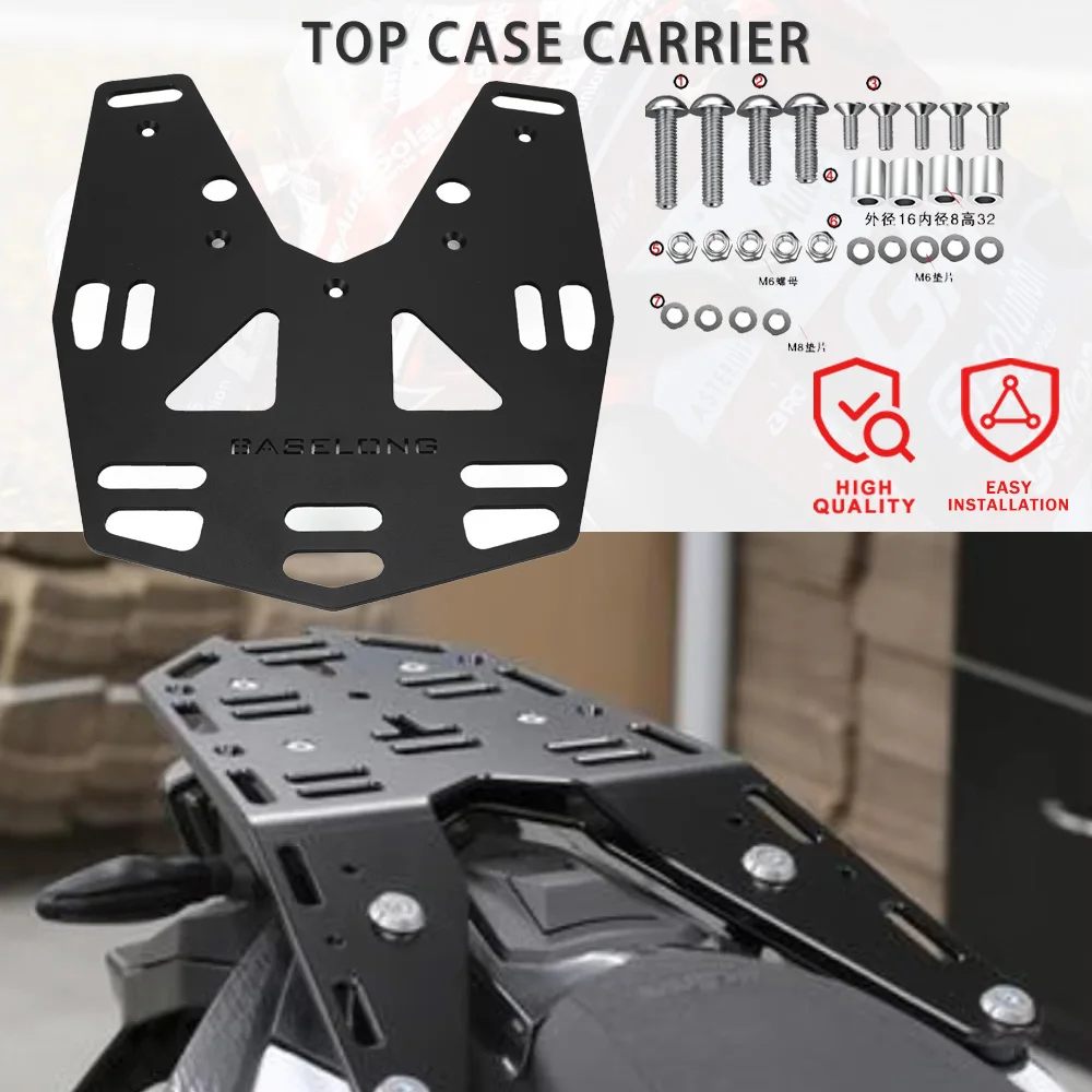 

New Motorcycle Rear Luggage Carrier Rack 690 ENDURO R Cargo Rack Storage Box Support For 690 ENDURO R / SMC R 2008-2017 2018