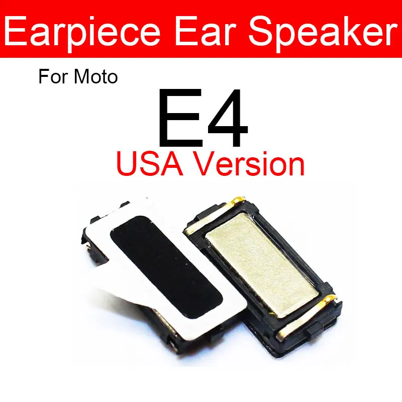 Earpiece Receiver Front Top Ear Speaker For Motorola Moto E7 E6 E5 E4 Plus E4 E (4th gen.)XT1767 XT1768 E4+XT1924 E5+ E7+