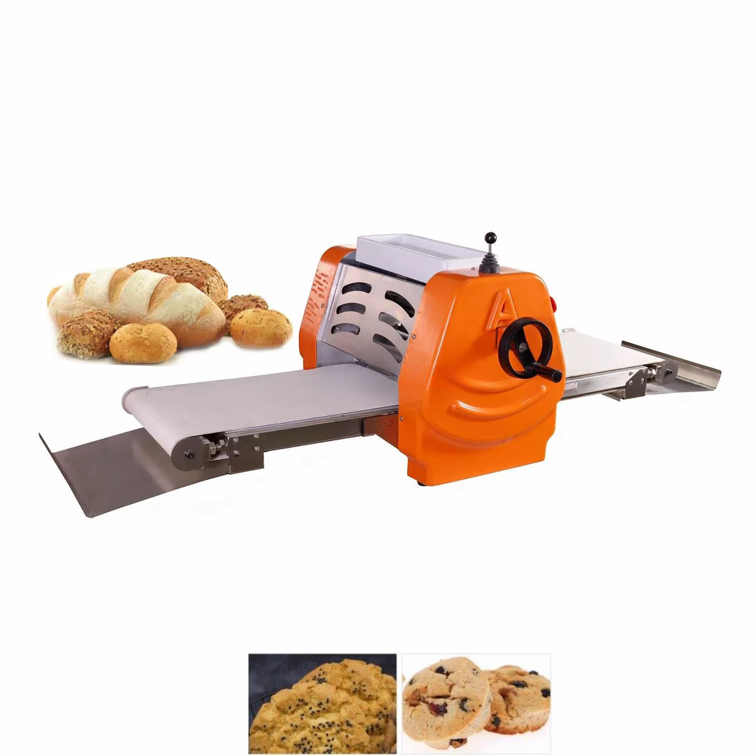 Bakery home use mini dough sheeter machine small rondo croissant dough sheeter for sale