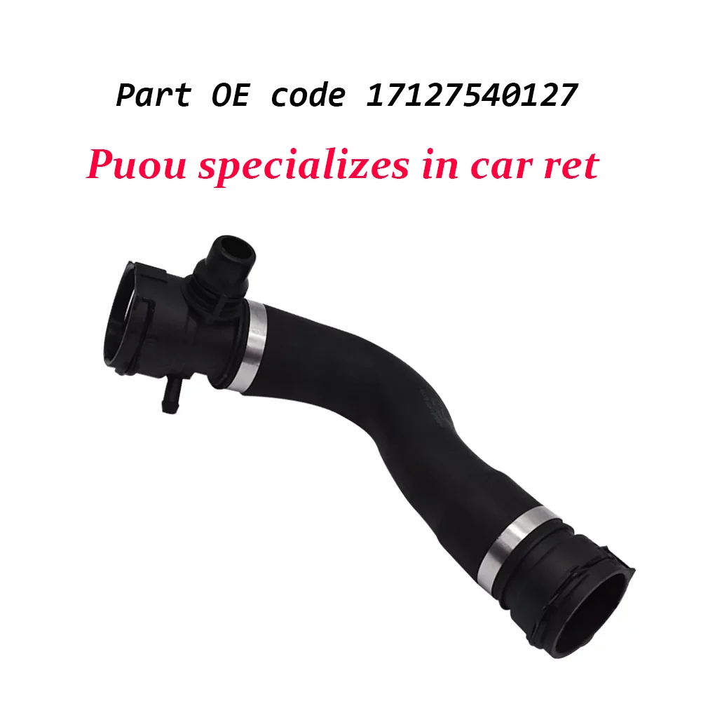 

Car Upper Radiator Coolant Hose For-BMW 135I 135Is 335I 335Xi Z4 X1 3.0L 17127540127