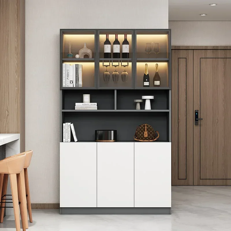 Mobile Decoration Bar Cabinet Shelves Storage Restaurant Wine Cabinet Multifunctional Designer Armoire Chinese Style Furniture