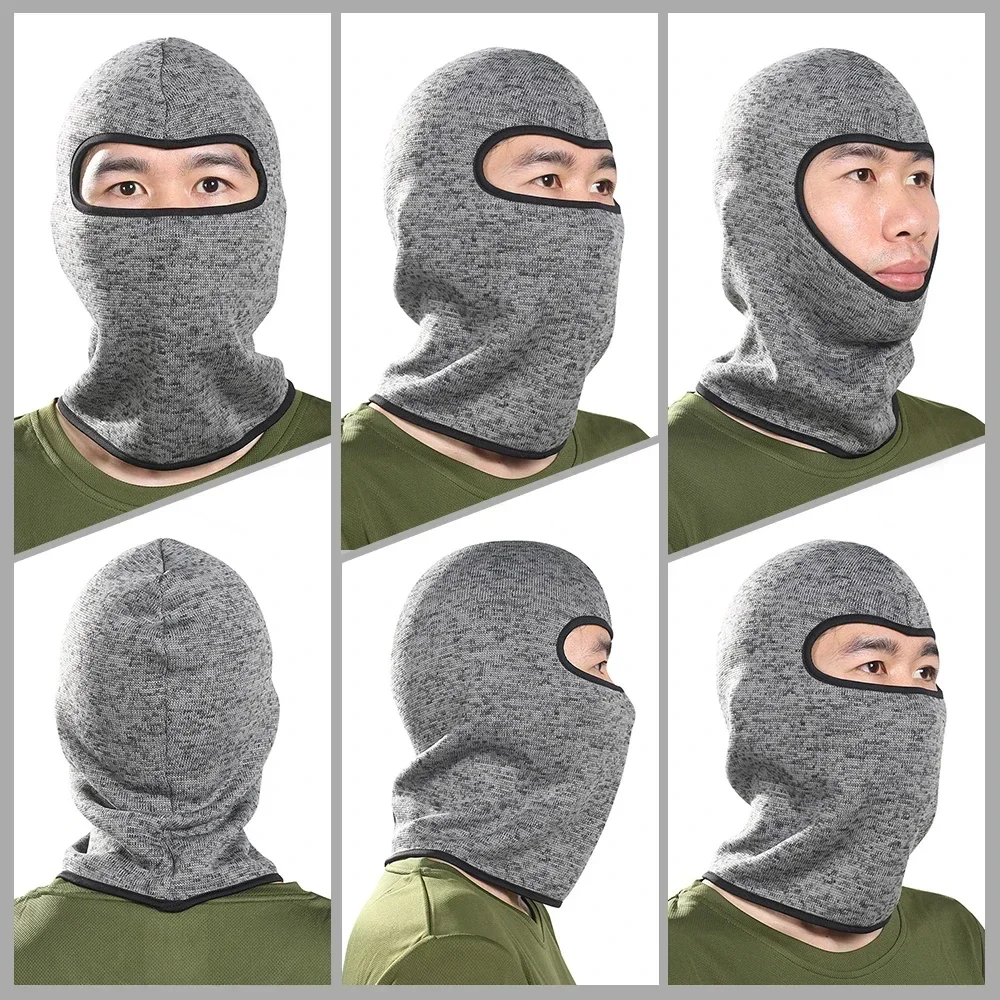 Gorro térmico de forro Polar para hombre y mujer, pasamontañas a prueba de viento térmica de cara completa, para clima frío, invierno, 2020