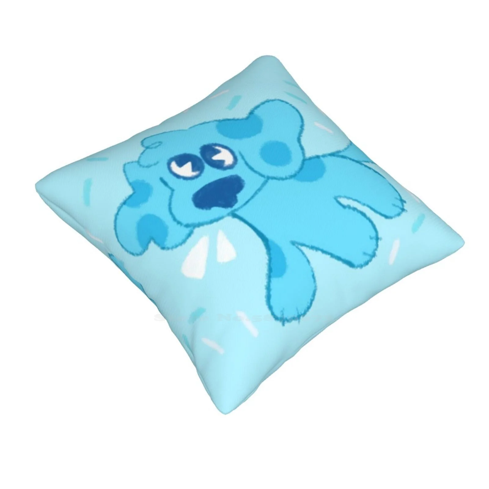 Blues Clues! Non-Official : Pillows , Stickers , Magnets , Prints , Canvas , Tote Bags And Pins! Soft Comfortable Pillowcase