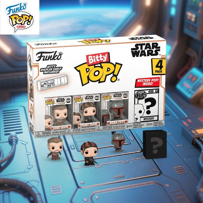 In Stock FUNKO POP Original Star Wars Mandalorian Series Glou Gu Set Limited Mobile Phone Model Collection Holiday Gifts - Image 5