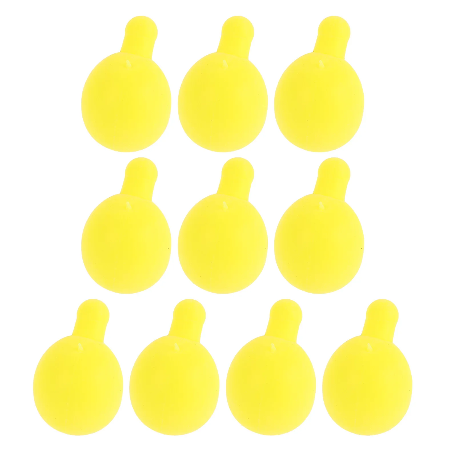 10Pcs Blow Bubble Insert Soft Tpr Replacement Core for Squeeze Making DIY Parts Craft Supplies Fun Squeezing Accessories