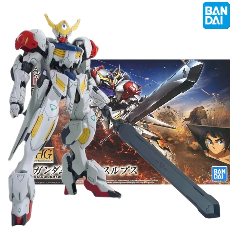 

Bandai Anime Model Toys Original Genuine HG 1/144 BARBATOS LUPUS Apls Action Figure Gifts Collectible Ornaments Boys Kids Girls