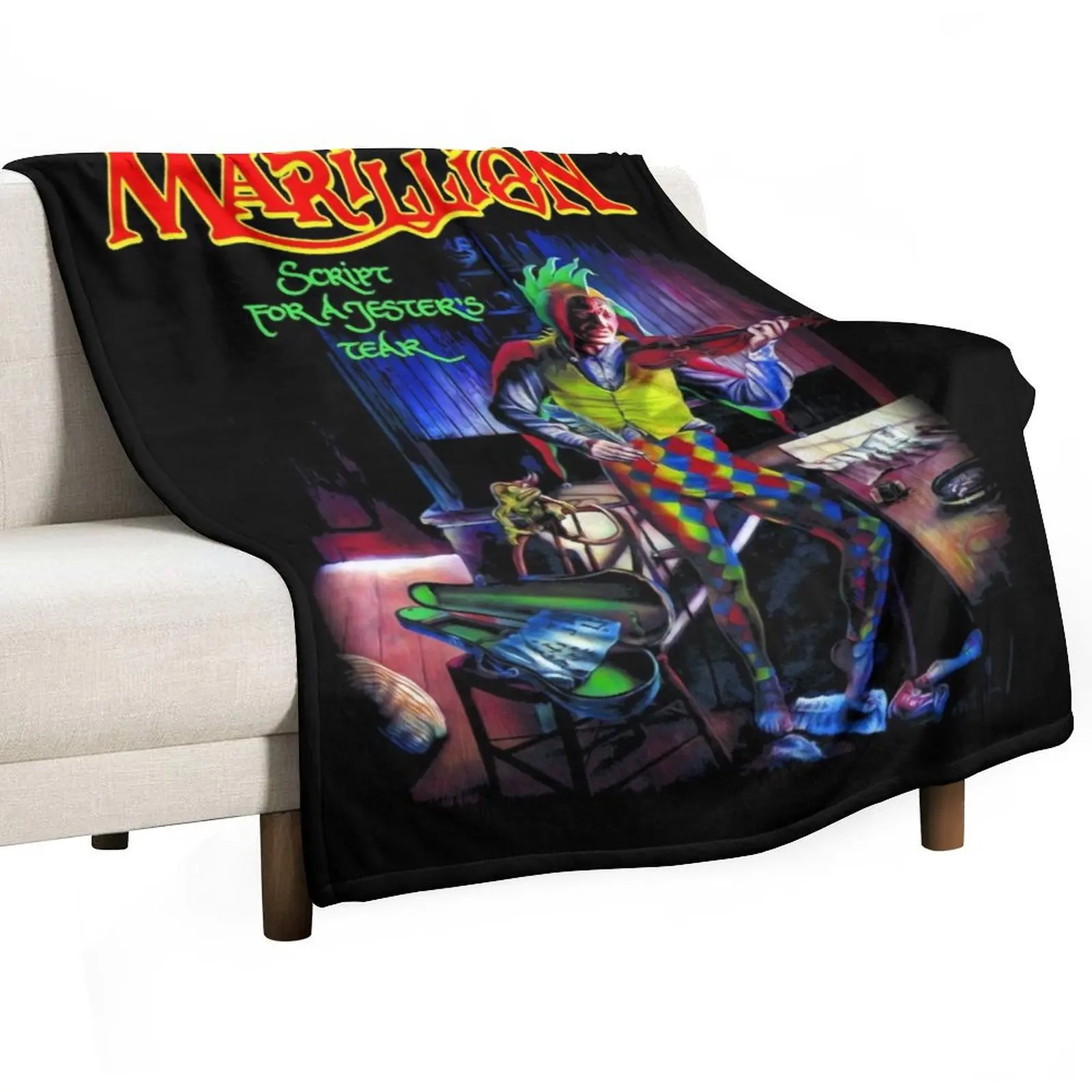 brithis rock MARILLION Essential Throw Blanket Custom Large Blankets