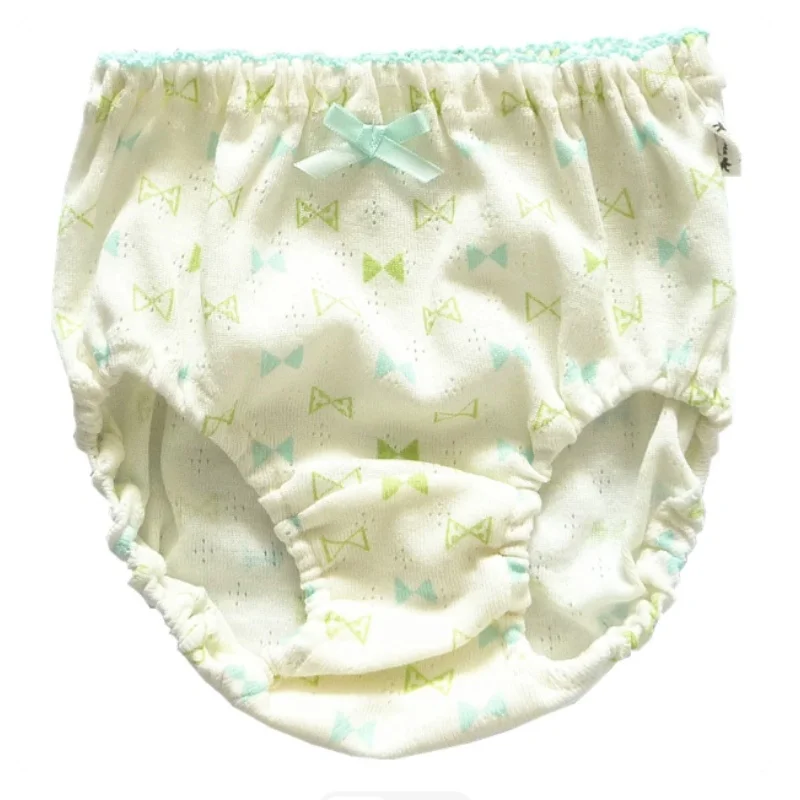 Pink Cute Cartoon Print Bread Pants Soft Comfortablet Cotton Underwear Briefs Adult Reusable Training Panties Bloomers Shorts