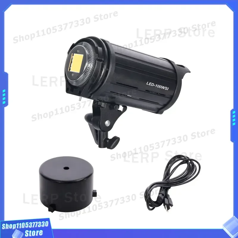 100W LED Video Light Kit Continuous Lighting for Photography Studio Professional Audio Visual Equipment Softbox Lamp