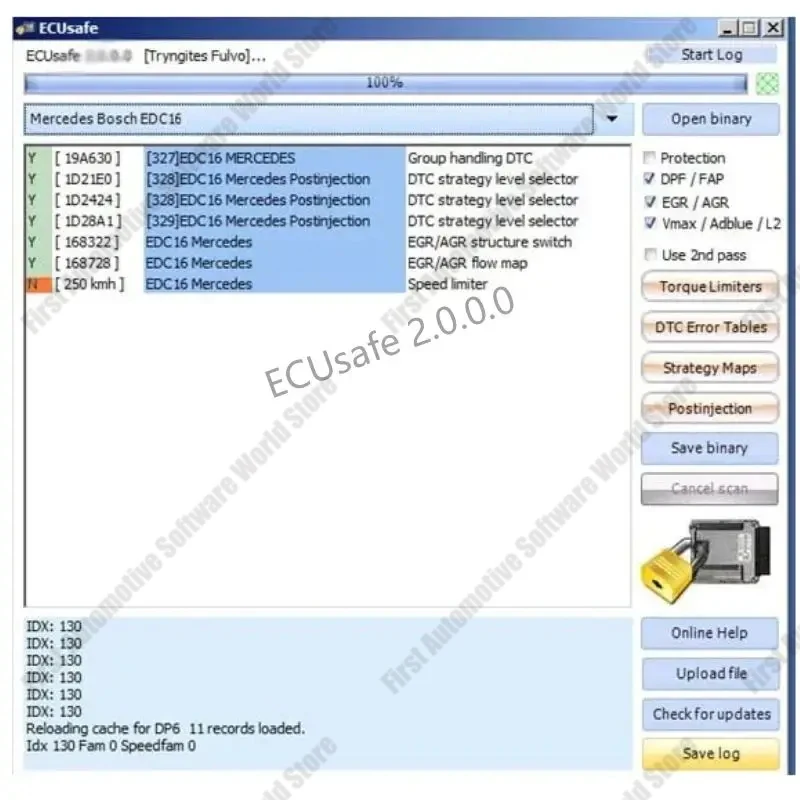 2024 Newest ECUSafe 2.0 ECU ECM Car software for ecuprogramming English Diagnostic Software For Car and Trucks ecu safe software