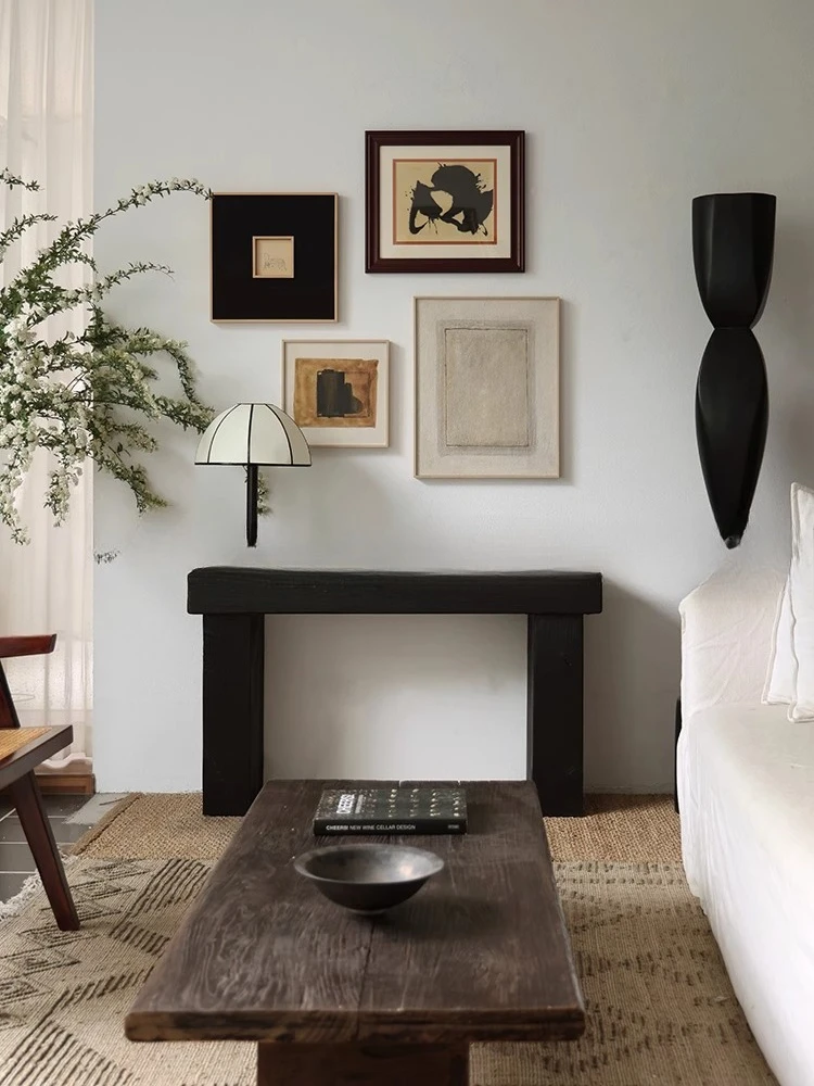 لوحة زخرفية للمدخل على طراز العصور الوسطى، لوحة معلقة على الحائط من وابي سابي، زخرفة كلاسيكية راقية #1