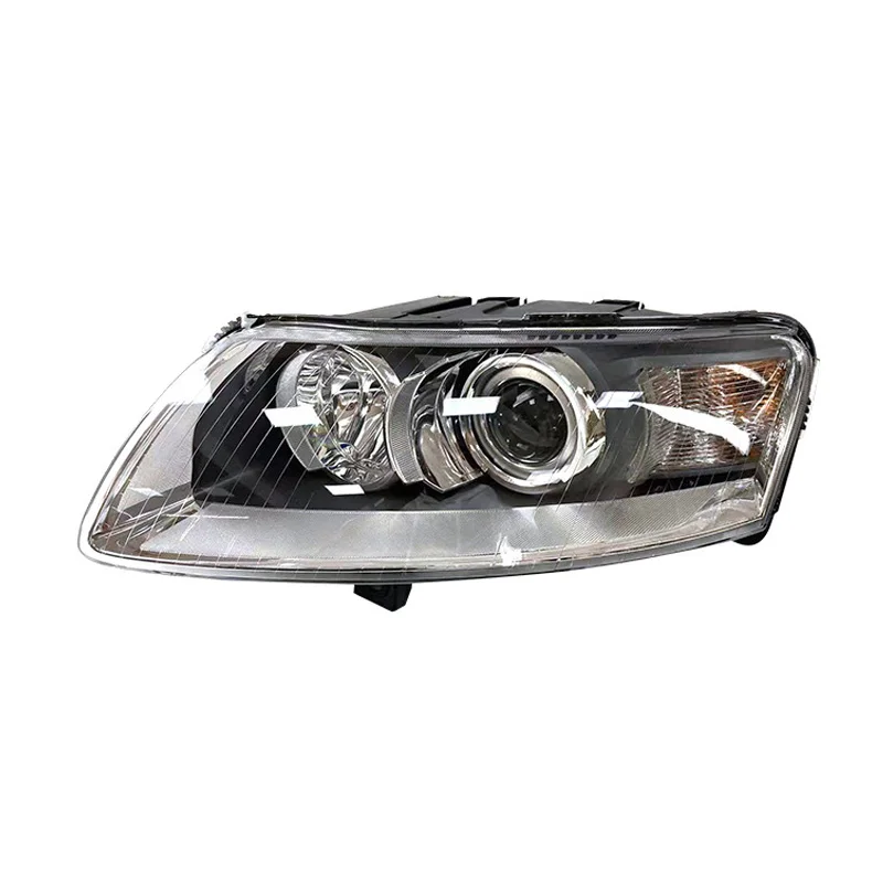 Fit for Audi C6 A6 S6 2005-2008 Xenon headlights Halogen headlight TO xenon headlight A6 C6 Front light 4FG941003A/4FG941004A 