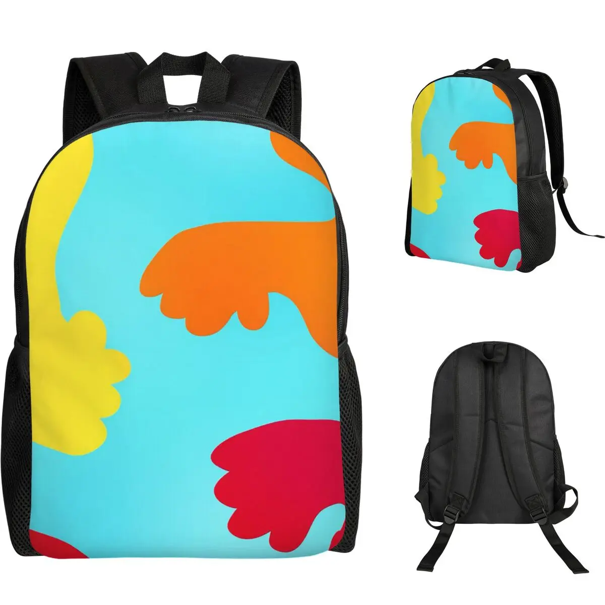 Doey Doughman Horror Pianosaurus Backpack Student Boys Girls BookBag School Bag Computer Shoulder Bags