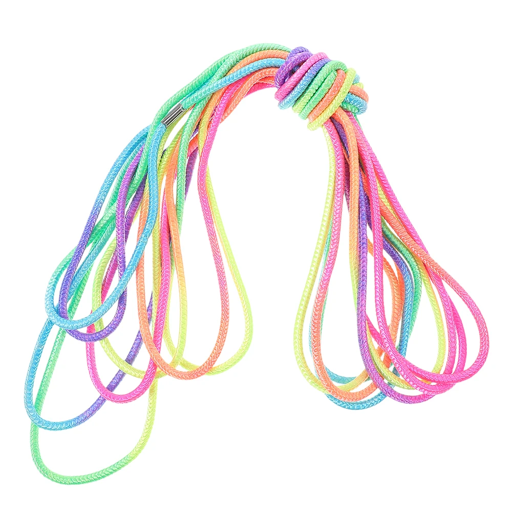 

Children Rubber Band Jump Ropes Toy Elastic Fitness Skipping Game Kids Exercise Retro Design Durable Outdoor Indoor Use