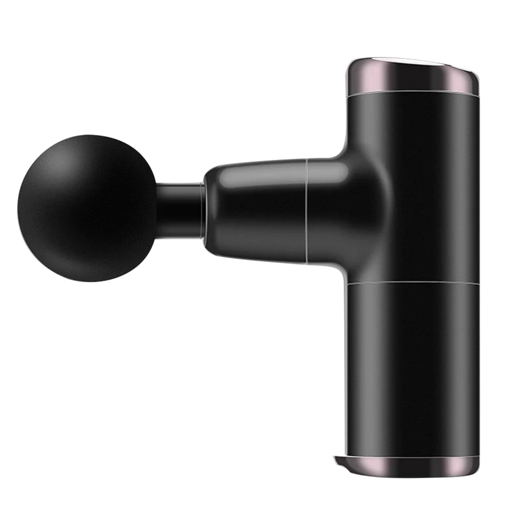 

Портативный мини-массажер для расслабления мышц шеи, перезаряжаемый, 6 режимов, регулируемый, 4 режима глубокого массажа тканей, для путешествий