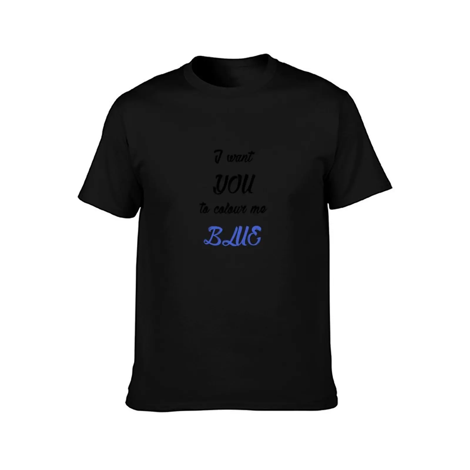 Blue - Troye Sivan Design T-Shirt, Summer Casual Cotton Tee, Oversized Streetwear Tops, Vintage Graphic Print, Unisex Men Women