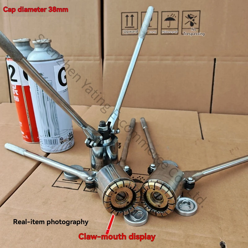 Beer Can Sealing Pliers 38 Easy-to-pull Lid Capper 42 Stainless Steel Wine Bottle Sealer Capping Machine
