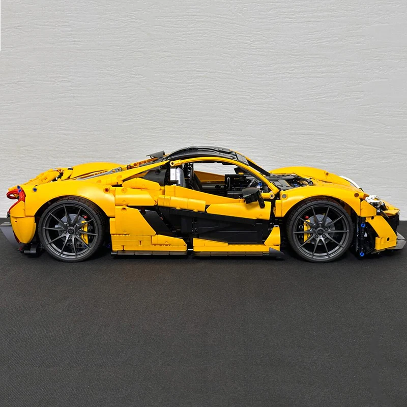 3893 pièces P1 technique Super blocs de construction de voiture-MOC 1:8 échelle modèle voitures de sport briques pour adultes, jouets et cadeaux pour garçons