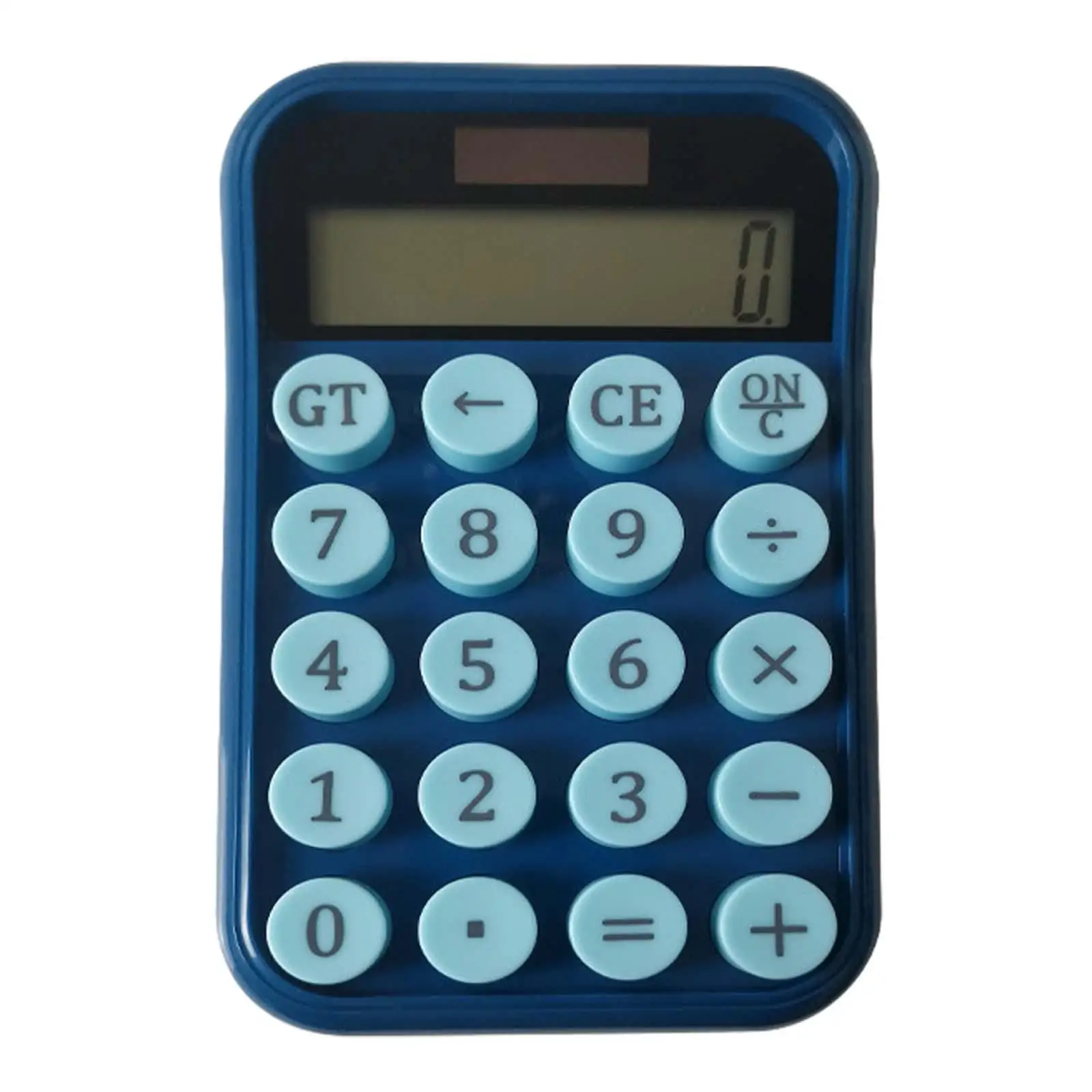Solar Calculator Large Display Small Cute Calculator for Home Kids Office