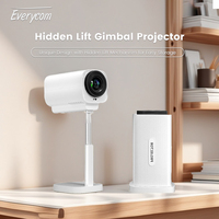 Everycom E700 Pro Projector Mini LED Smart Android Beam 1080P Portable Bluetooth Speaker Adjustable Stand for Home Support 4K