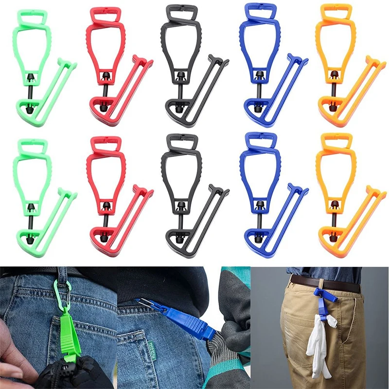 Multifunctional Glove Clip Holder Hanger Guard Labor Work Clamp Grabber Catcher Safety Work Tools Grabber Clip