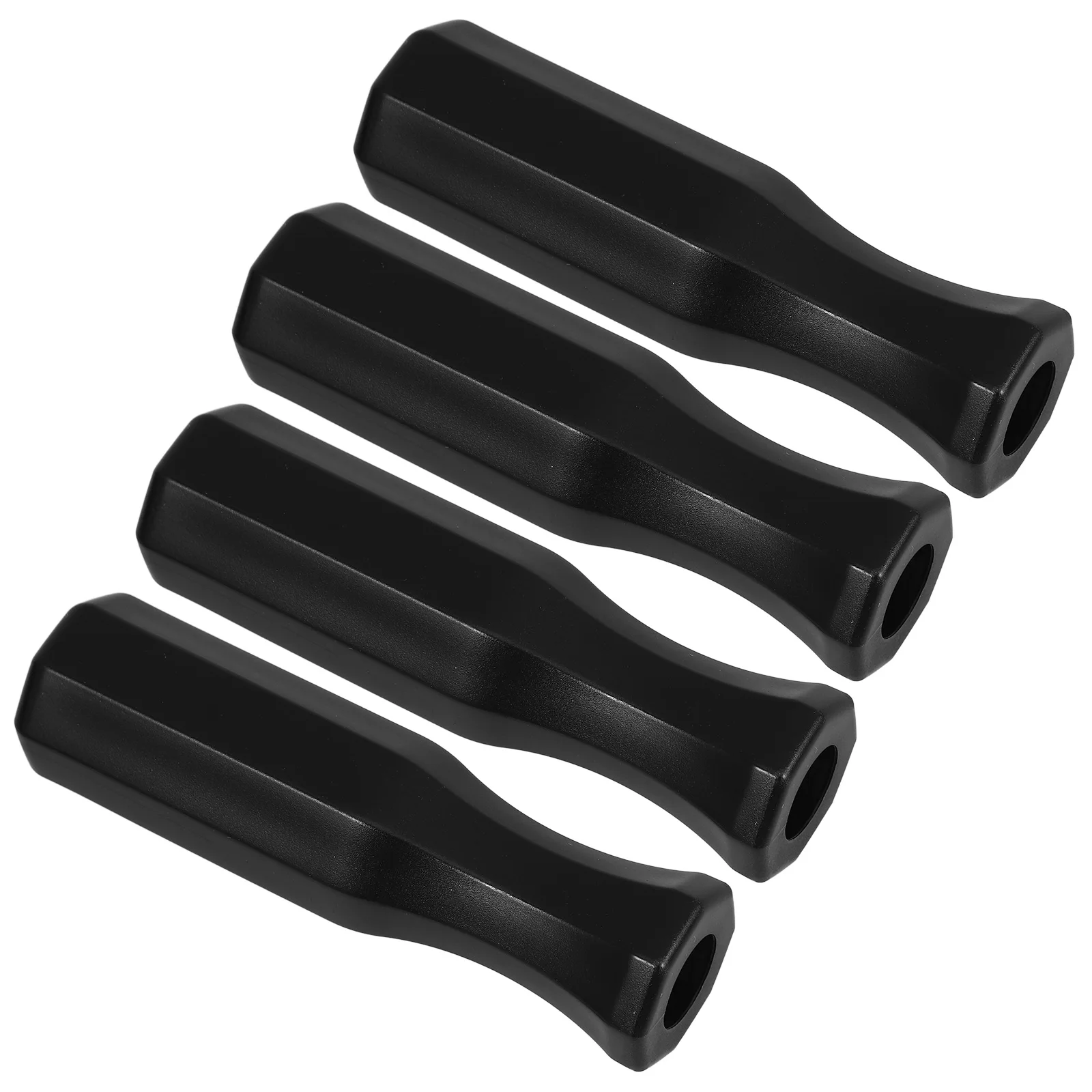 

4pcs Octagonal Handle Premium Plastic Foosball Grip Compact Ergonomic Design Football Machine Accessories for Table Football
