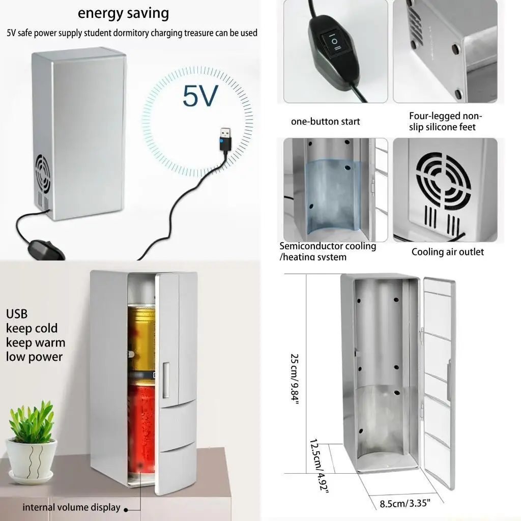 

Холодильники для напитков USB Мини-холодильник Холодильник-холодильник для напитков Холодильник для дома