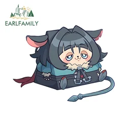 EARLFAMILY 13cm × 9.8cm Jane Doe Box Zenless Zone Zero Car Stickers Funny Cartoon Decals Great Car Windows Occlusion Scrbatch