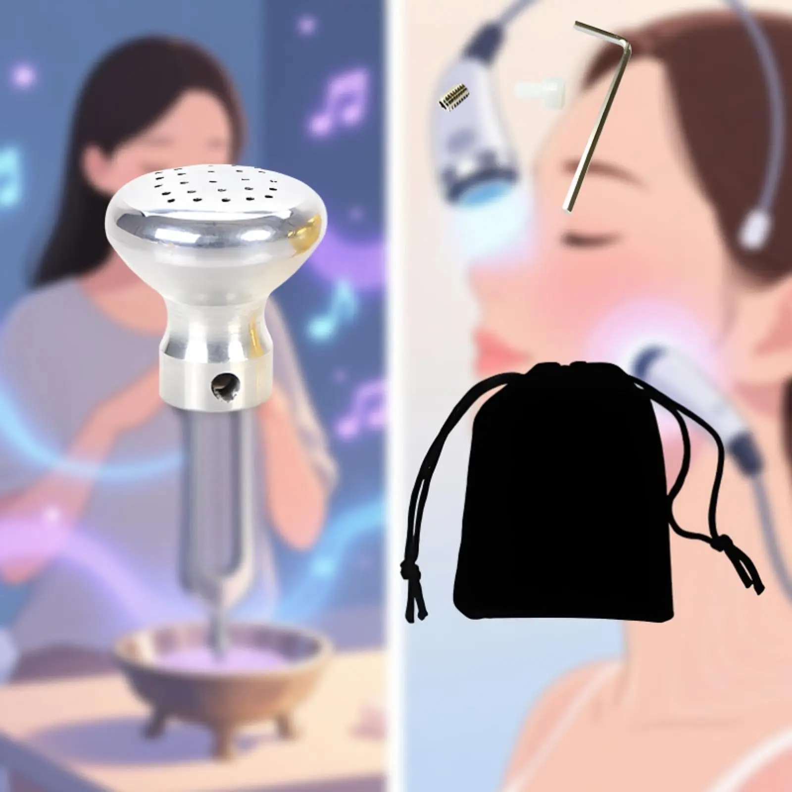 

Многофункциональное крепление для камертона, съемный защитный держатель, прочная алюминиевая деталь для музыкальной студии