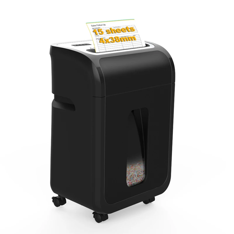 

Ofitech OS1501Ci Новый формат бумаги формата А4 для офиса и дома, 15-листовый сверхмощный измельчитель бумаги с микрорезанием