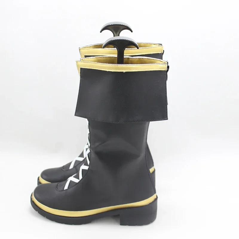 Game Pretty Derby Mejiro Cosplay Shoes Halloween Carnival Boots Cosplay Props Accessories PU Leather Shoes Custom Made view 5