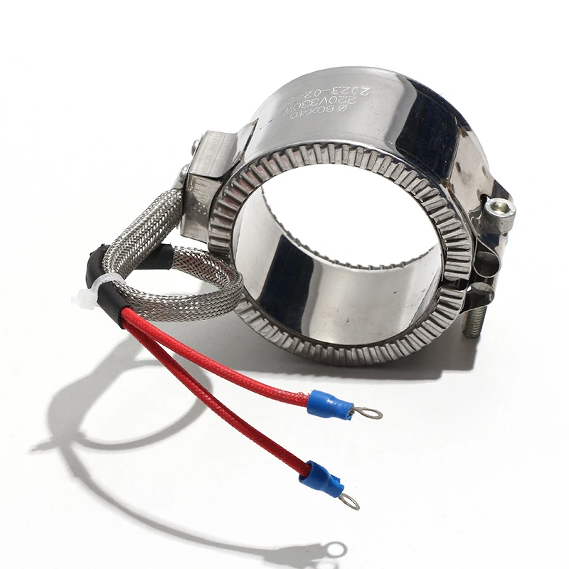 1PC ID 55mm 60mm 70mm X Height 30-70mm High Temperature Ceramic Nozzle Stainless Steel Heating Ring 220V 200W-700W