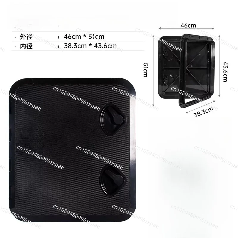 Deck Cover Square Hatch  Round Hand Hole