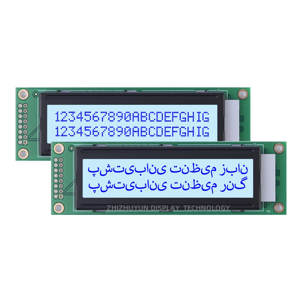 Factory Supplies 2002A Farsi Character LCD Module BTN Black Film 116*37*11.3Mm 2 Line Character Screen