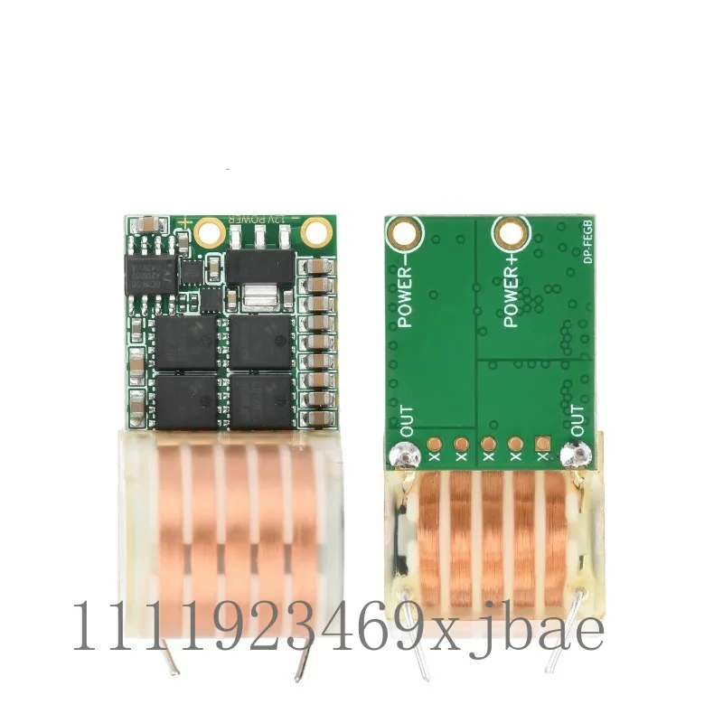 DC 9-12V to AC 20KV High Frequency AC Boost Coil Module, 70W High Voltage Ignition Module Arc Ignition Power Supply Board