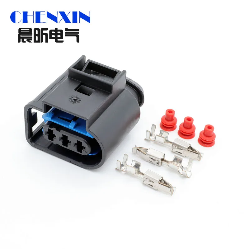 

3 Pin female Auto waterproof connector High pressure oil pump plug 4D0 971 993A 4D0971993A 4D0971993 for A6 A4 Magotan Tiguan