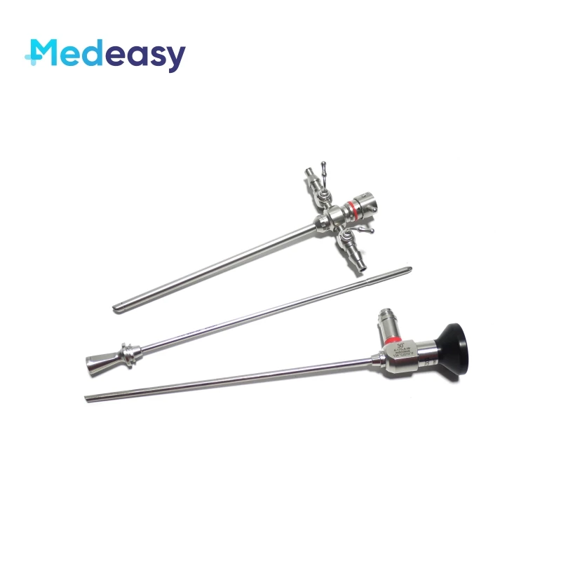 Arthroscopy Instruments 0/30/70 Degree 2.7mm 4mm Medical Rigid Arthroscope Endoscope Set with Sheath Obturator