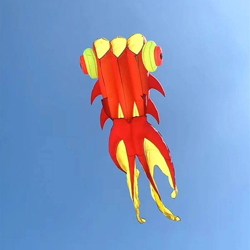 Cerf-volant en forme de poisson pour adultes, grand cerf-volant gonflable, cerf-volant de sport professionnel, aile volante, poisson rouge, livraison gratuite