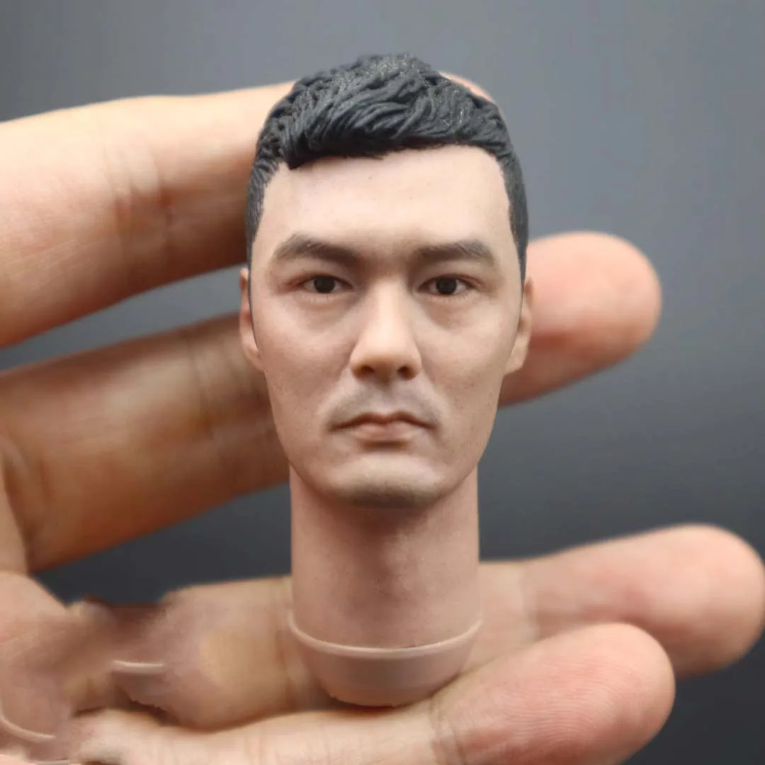 1/6 Scale Hong Kong Star DickyCheung Shawn Yue Suet Lam Simon Yam Head Sculpt for 12in Action Figure Toy Collections