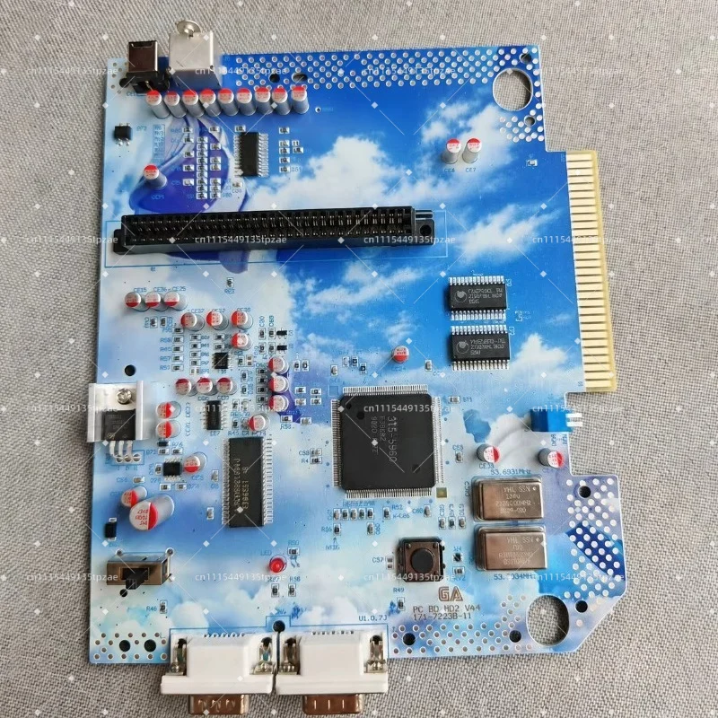 MD2 VA4 Ultimate Motherboard 315-5960 Chip Dual Oscillator Saturn AV RGBS S-Video Triple-Bypass Audio Gold Immersion