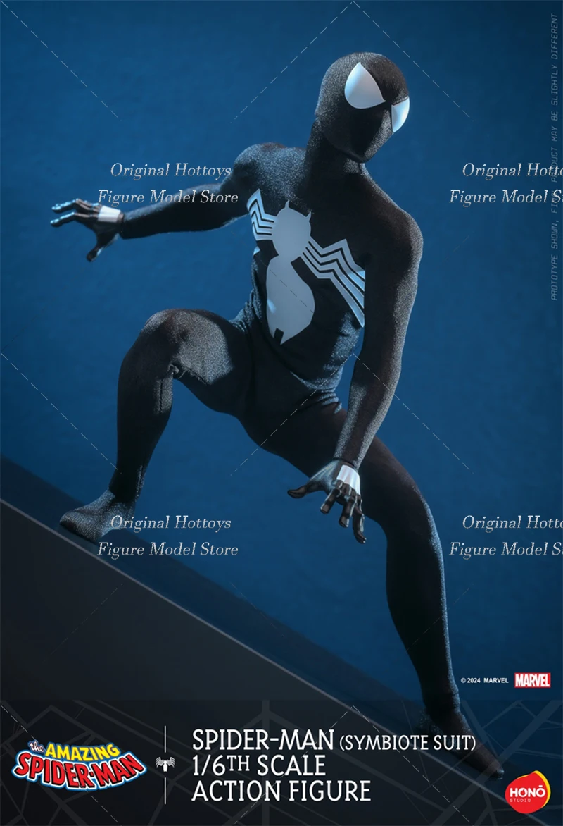 HONO STUDIO HT HS04 1/6 Soldier Spider Man Comic Series Symbiotic Battle Suit Full Set 12-inches Action Figure Model Gifts