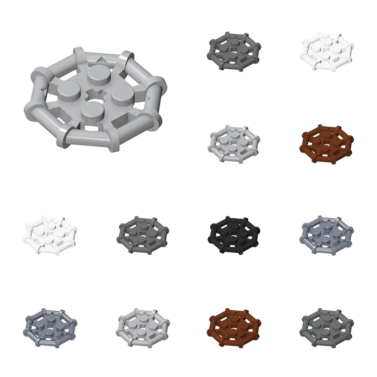 

50 шт. часть кирпича 75937 30033 модифицированная пластина 2x2 набор строительных блоков с решеткой DIY головоломка игрушка из частиц подарок на день рождения ребенку
